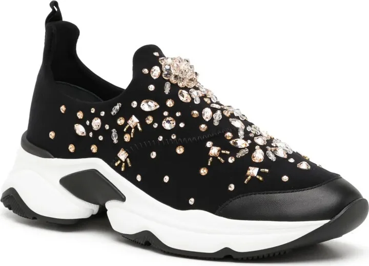 Morgana rhinestone-embellished sneakers - Image 2