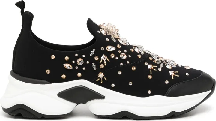 Morgana rhinestone-embellished sneakers