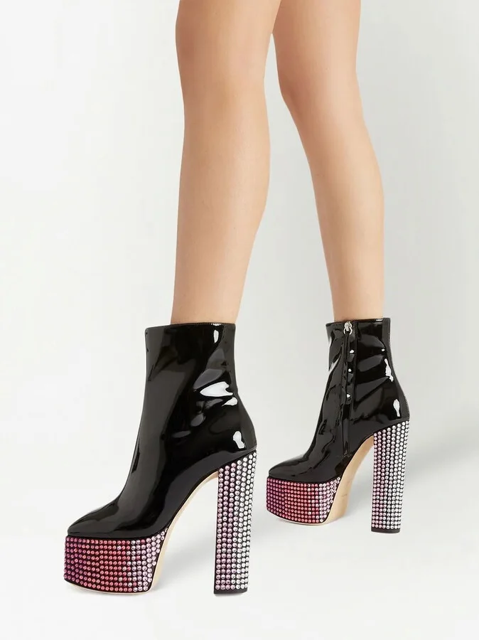 Morgana Strass 150mm boots - Image 4