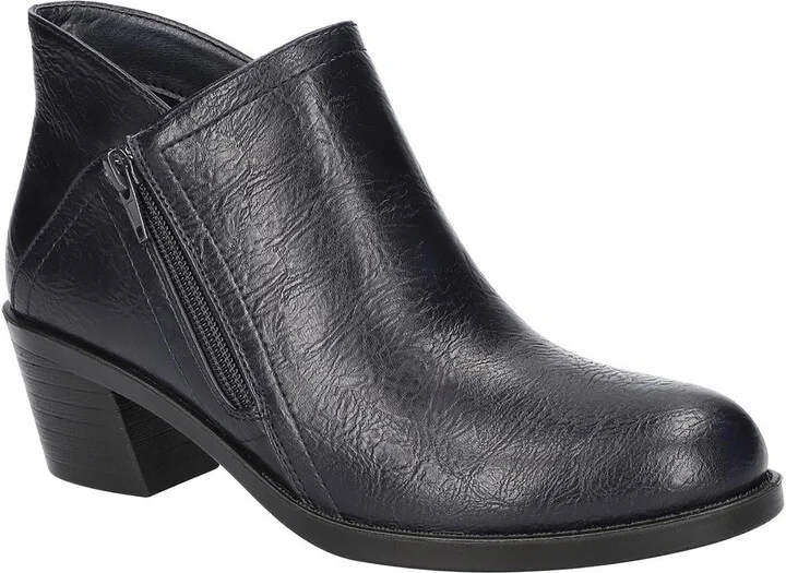 MORGANA Womens Zipper Manmade Booties
