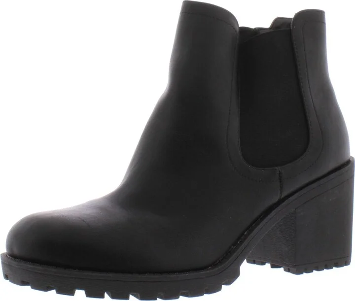 Morghan Womens Padded Insole Round Toe Booties