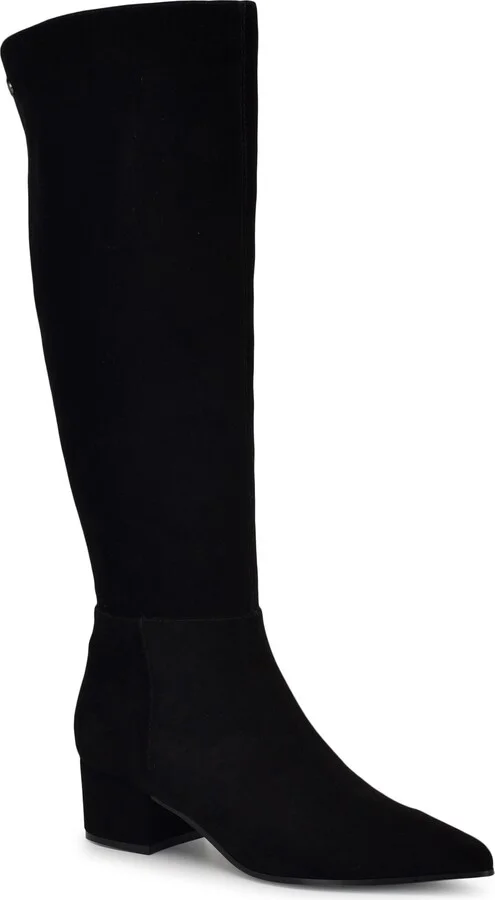 Morgin Pointed Toe Knee High Boot