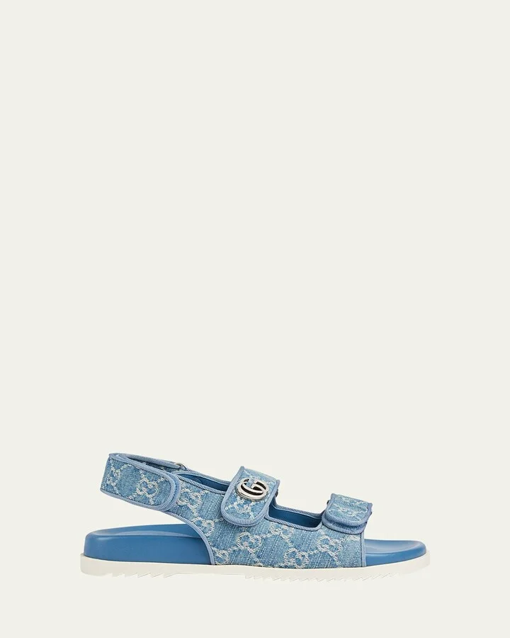 Moritz Monogram Easy Slingback Sandals