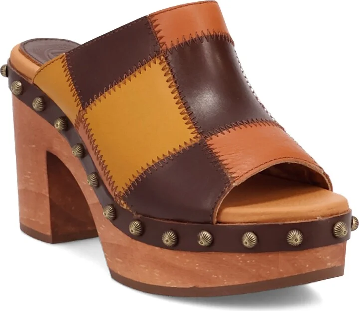Mosaic Platform Slide Sandal