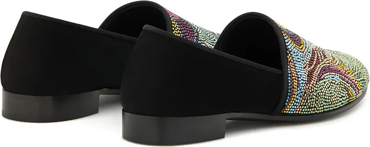 Mosaic Print Loafers - Image 3