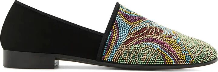 Mosaic Print Loafers