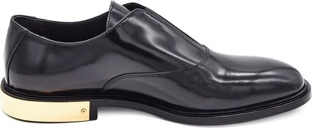 Moschino Almond Toe Slip-On Loafers