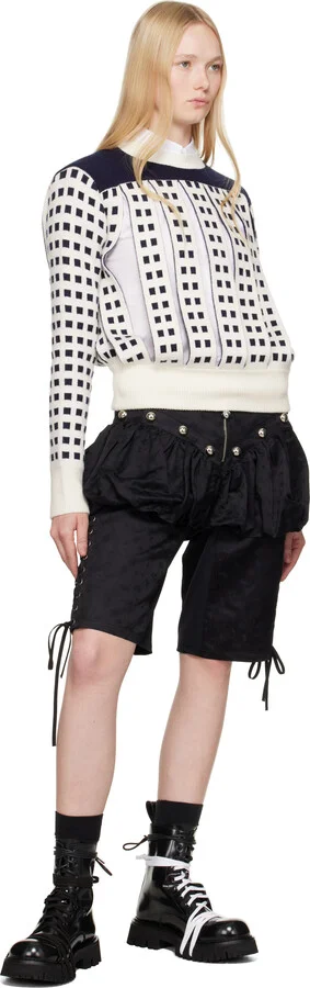 Moschino Black Biker Boots - Image 5