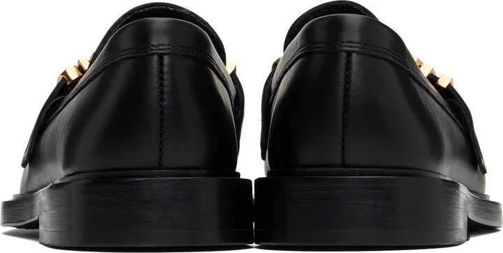 Moschino Black College Loafers - Image 2