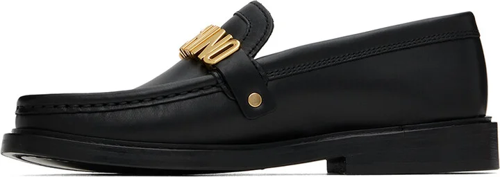Moschino Black College Loafers - Image 3