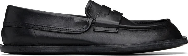 Moschino Black Desert College Loafers