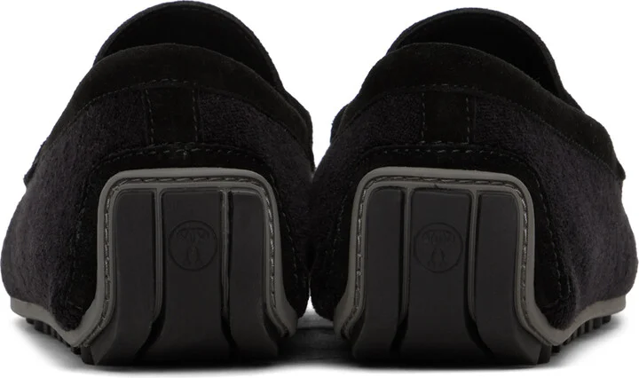 Moschino Black Drivers Loafers - Image 2