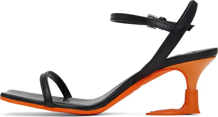 Moschino Black Duck Heeled Sandals - Image 3