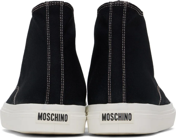Moschino Black Edge Sneakers - Image 2