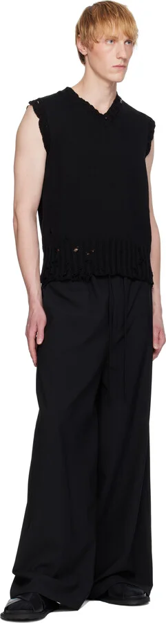 Moschino Black Leather Sandals - Image 5