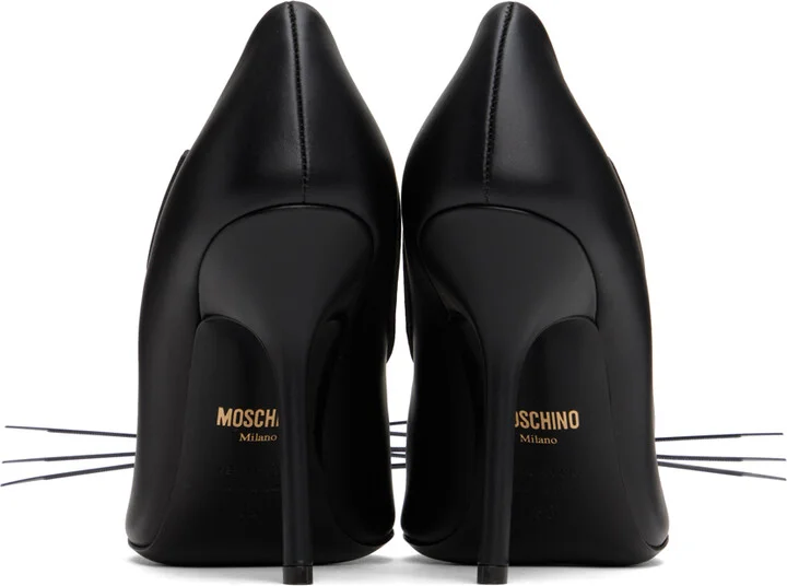 Moschino Black Lunar New Year Court Heels - Image 2