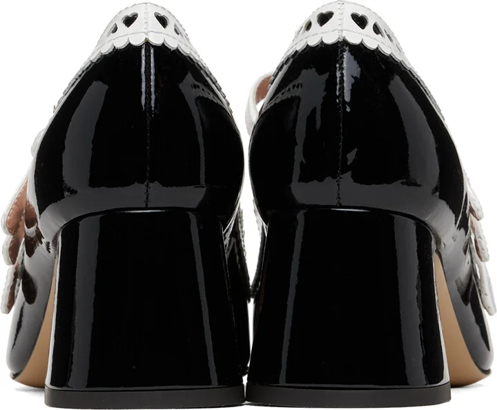 Moschino Black Mary Jane Heels - Image 2
