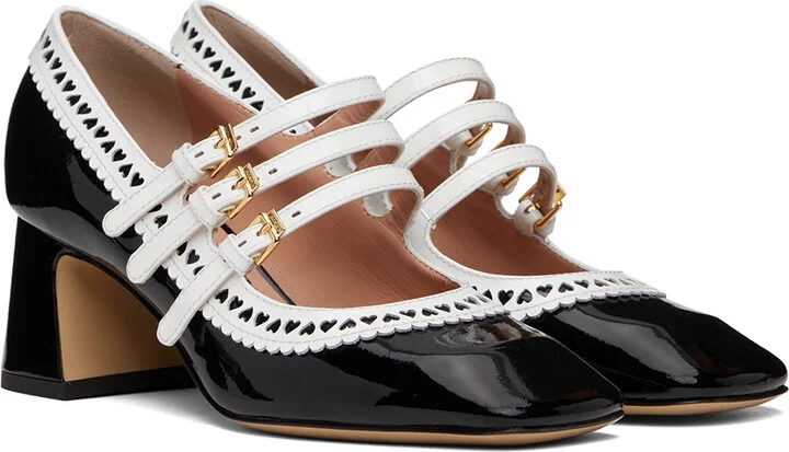 Moschino Black Mary Jane Heels - Image 4
