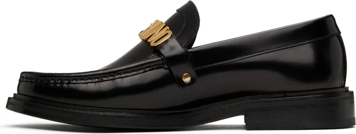 Moschino Black 'Moschino' College Loafers - Image 3