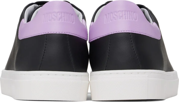 Moschino Black 'Moschino's' Sneakers - Image 2
