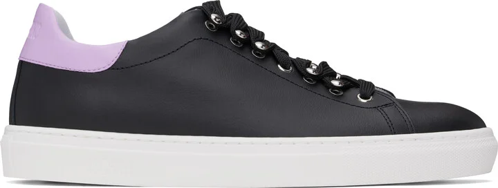 Moschino Black 'Moschino's' Sneakers