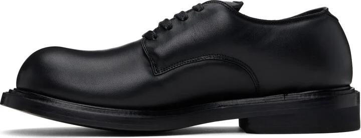 Moschino Black Oliver Derbys - Image 3