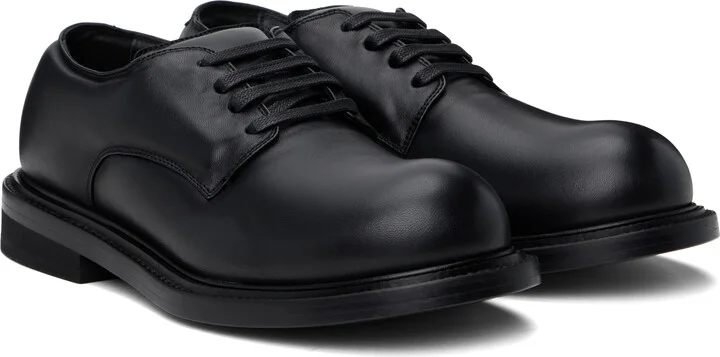 Moschino Black Oliver Derbys - Image 4