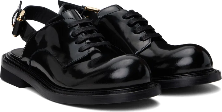 Moschino Black Oliver Loafers - Image 4