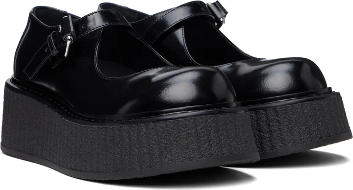 Moschino Black Olivia 1980 Loafers - Image 4