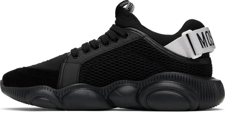 Moschino Black Teddy Sneakers - Image 3