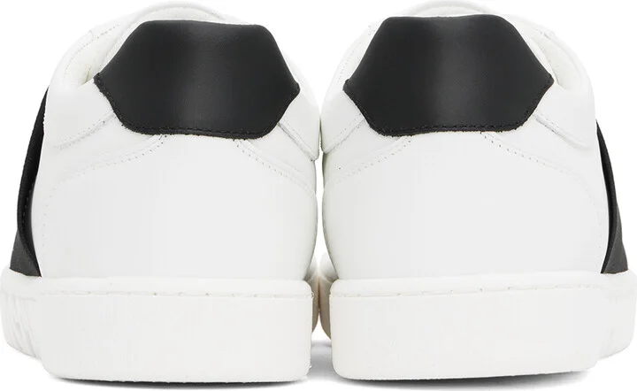 Moschino Black & White Slip-On Sneakers - Image 2