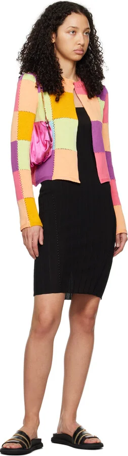 Moschino Black Zipper Detail Sandals - Image 5