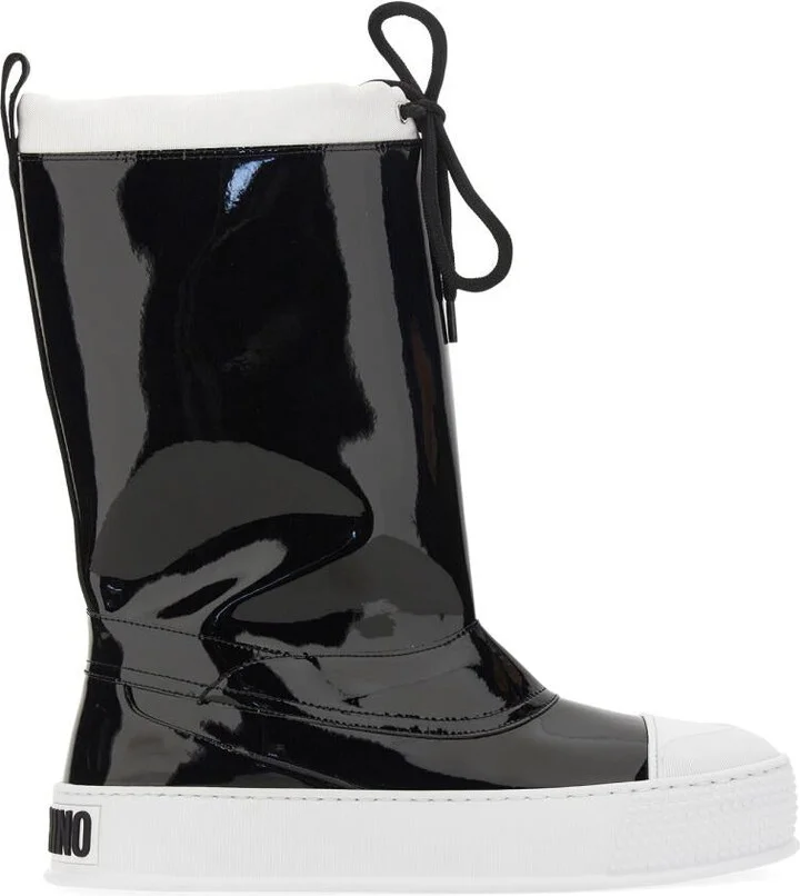 Moschino Boot With Logo