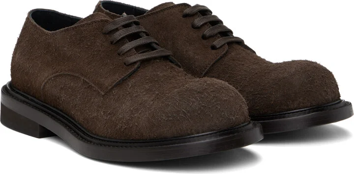 Moschino Brown Oliver Derbys - Image 4