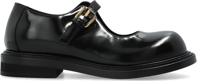Moschino Buckled Mary Jane Shoes