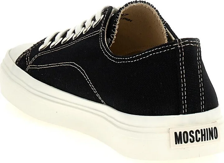 Moschino Canvas Sneakers - Image 3