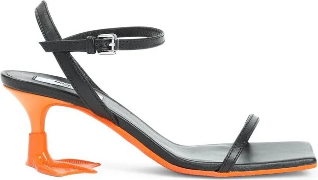 Moschino Duck Heeled Sandals