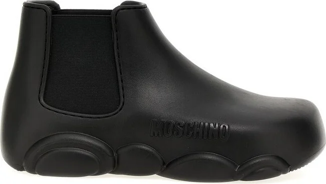 Moschino Gummy Ankle Boots