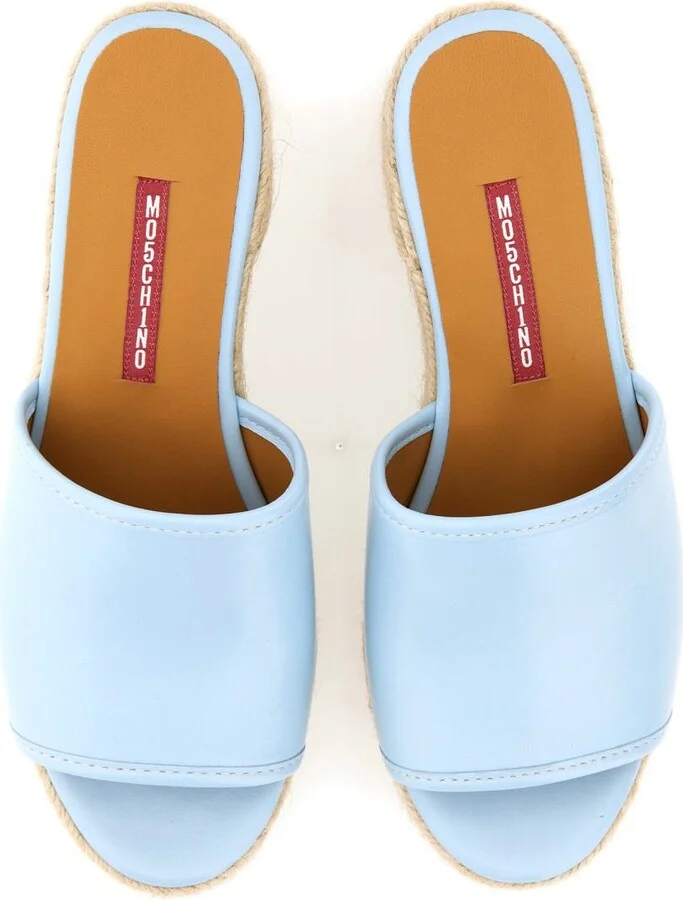 Moschino Jeans Denim Footbed - Image 2