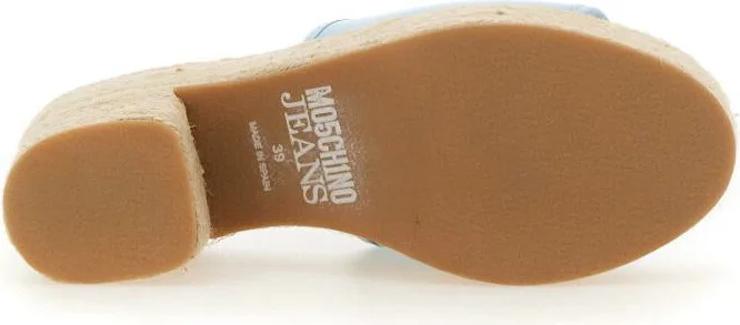 Moschino Jeans Denim Footbed - Image 6