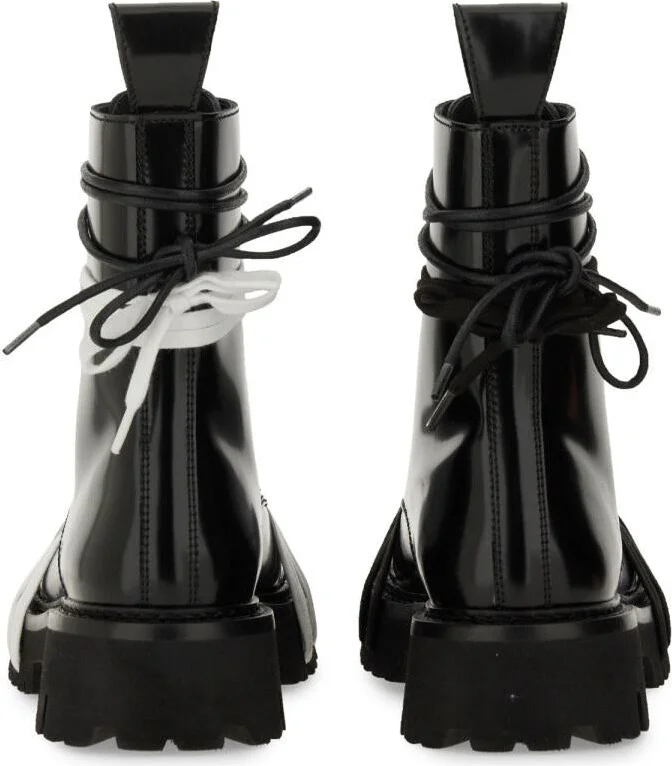 Moschino Lace-Up Boot - Image 3