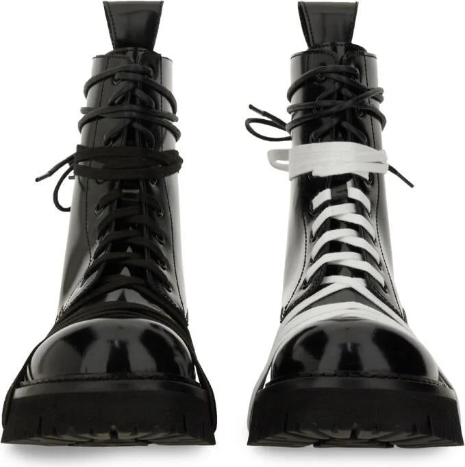 Moschino Lace-Up Boot - Image 4
