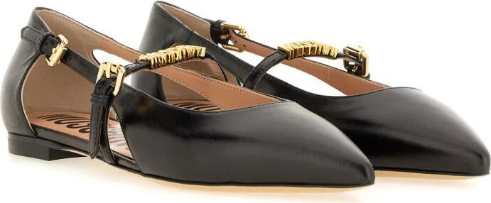 Moschino Leather Ballerina - Image 3