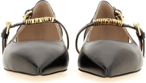 Moschino Leather Ballerina - Image 5
