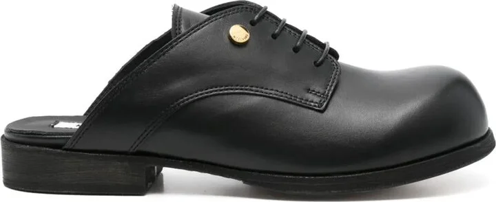 Moschino Leather Mules