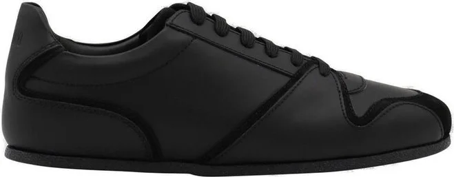 Moschino Logo Embossed Sneakers