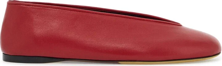 MOSCHINO nappa leather duck baller