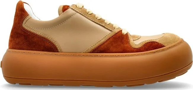 Moschino Platform Lace Up Sneakers