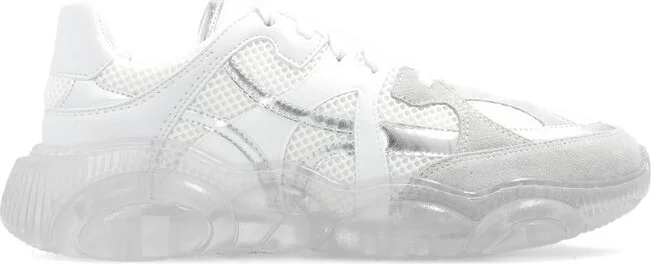Moschino Round-Toe Chunky Lace-Up Sneakers