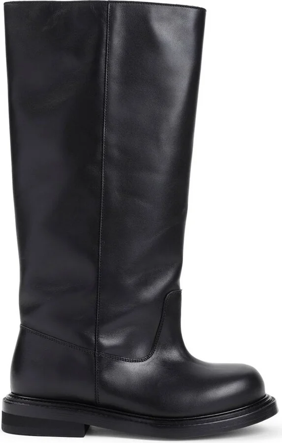 Moschino Round-Toe Knee-High Boots